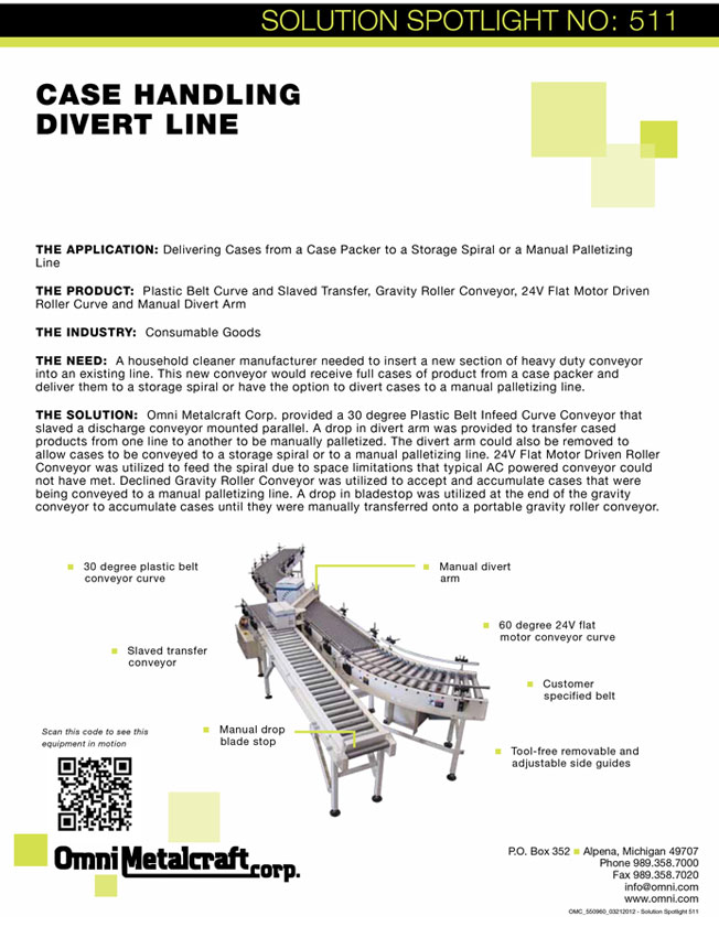 Case Handling Divert Line 511