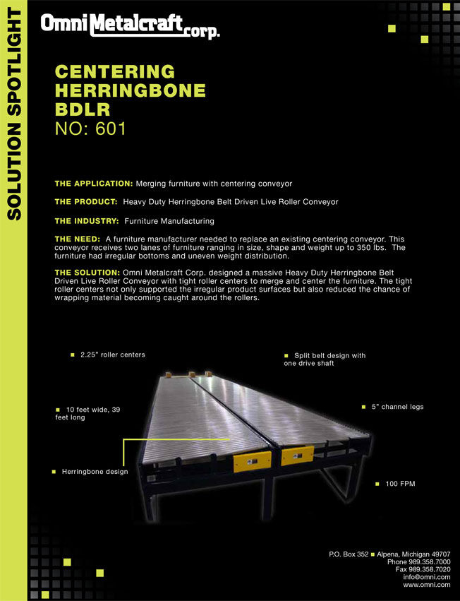Centering Herringbone BDLR 601