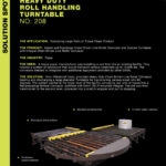 Heavy Duty Roll Handling Turntable 208