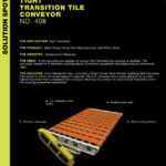 Tight Transition Tile Conveyor 408