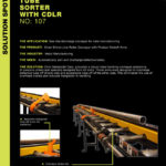 Tube Sorter with CDLR 107